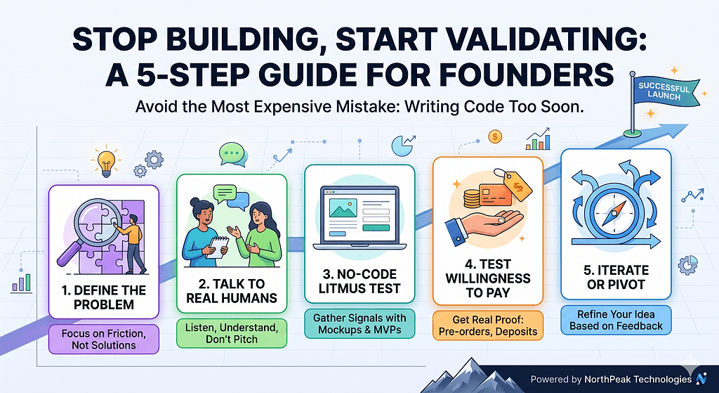 Stop Building, Start Validating: A 5-Step Guide for Founders