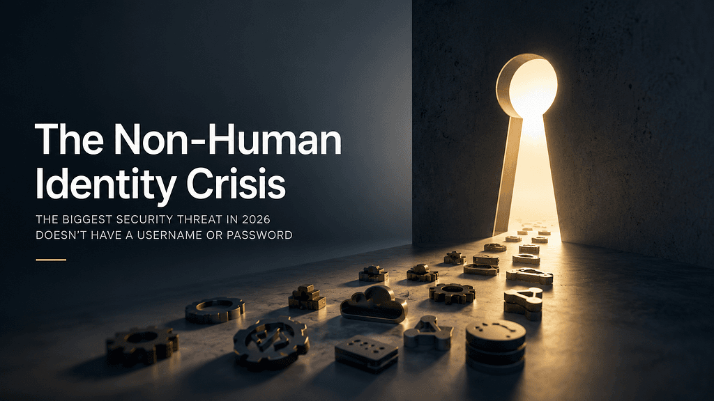 The Non-Human Identity Crisis: Why the Biggest Security Threat in 2026 Doesn’t Have a Username or…